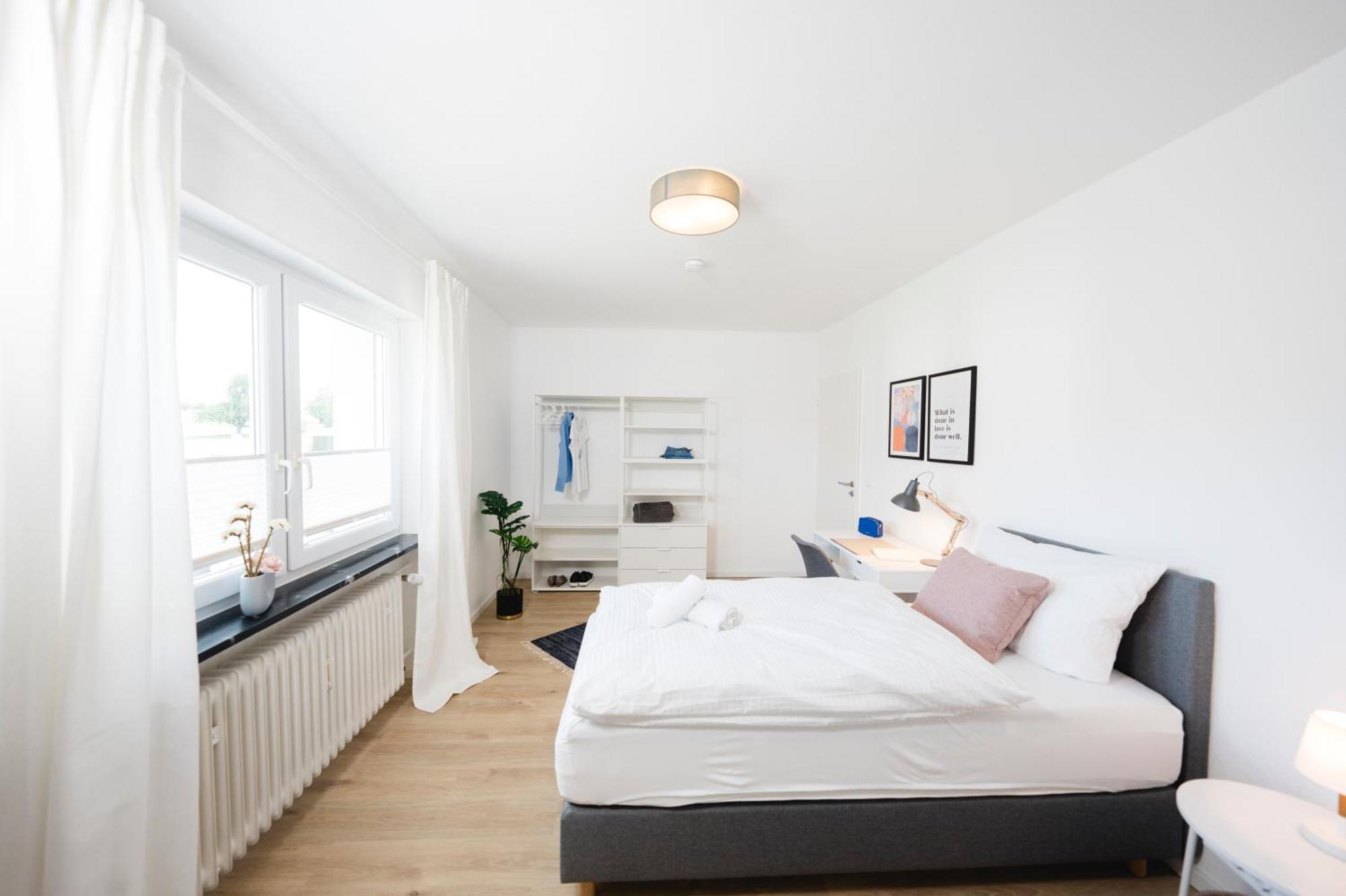 Stadtrand Oase Karlsruhe Mit Balkon Exterior foto
